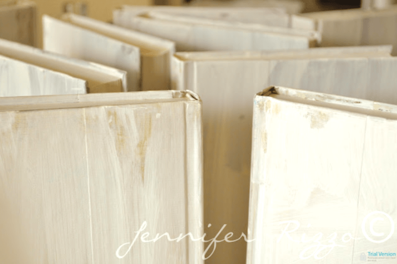 Repurpose Old Encyclopedias into Aged Display Books - Jennifer Rizzo