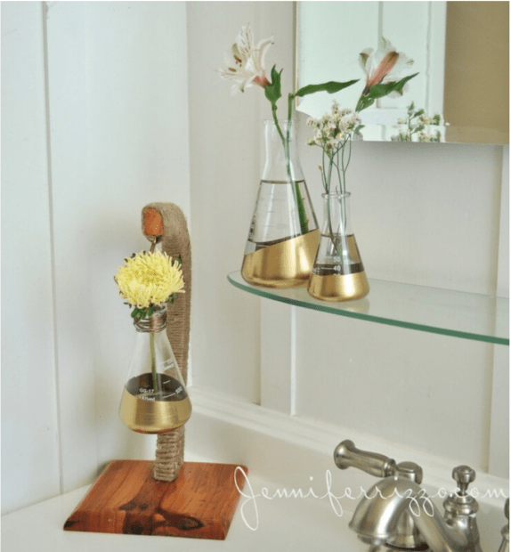 How to Clean Narrow Neck Vases and Bottles - Jennifer Rizzo