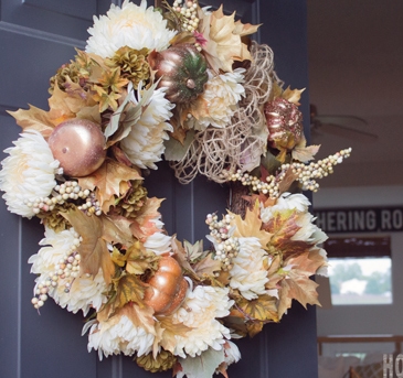 The 24 Karat (From the Yard) Spray Painted Floral Arrangement - Jennifer  Rizzo