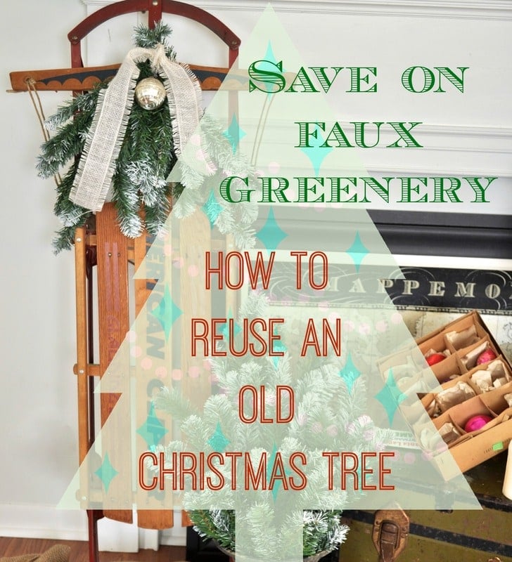 How to reuse an old Christmas tree Jennifer Rizzo
