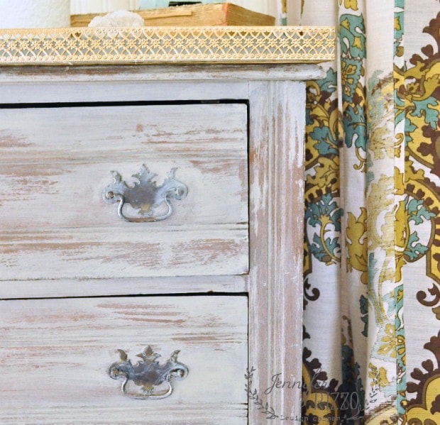Entry hall dresser update - Jennifer Rizzo