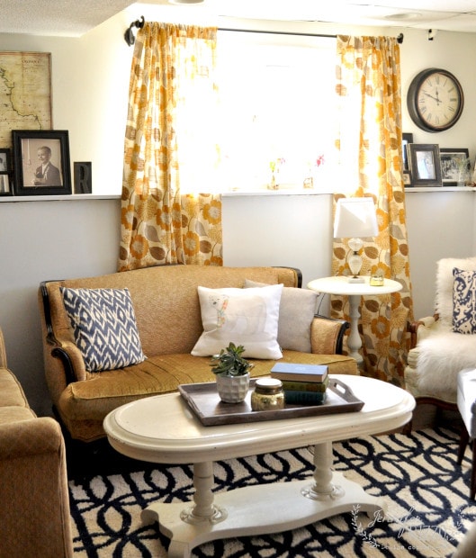 Decorating ideas for a basement family room - Jennifer Rizzo