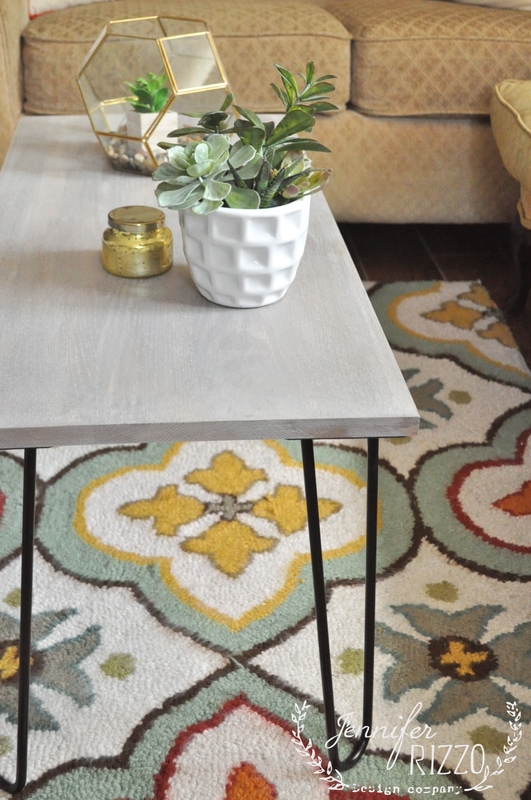 How to make a DIY hairpin table - Jennifer Rizzo