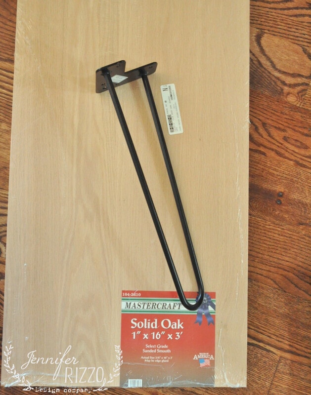 How to make a DIY hairpin table - Jennifer Rizzo