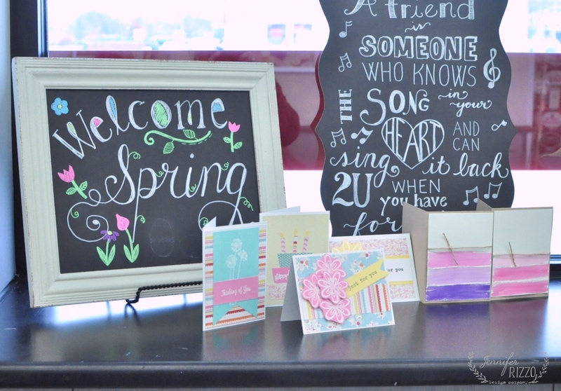 Paper card making...back in class! - Jennifer Rizzo