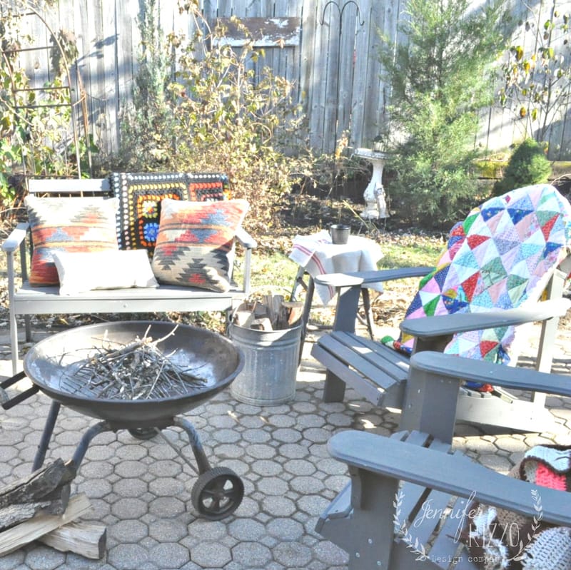 Outdoor winter party Jennifer Rizzo