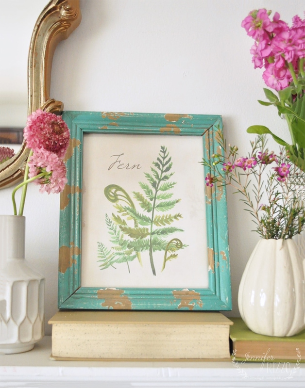 Free Botanical Fern Printable - Jennifer Rizzo