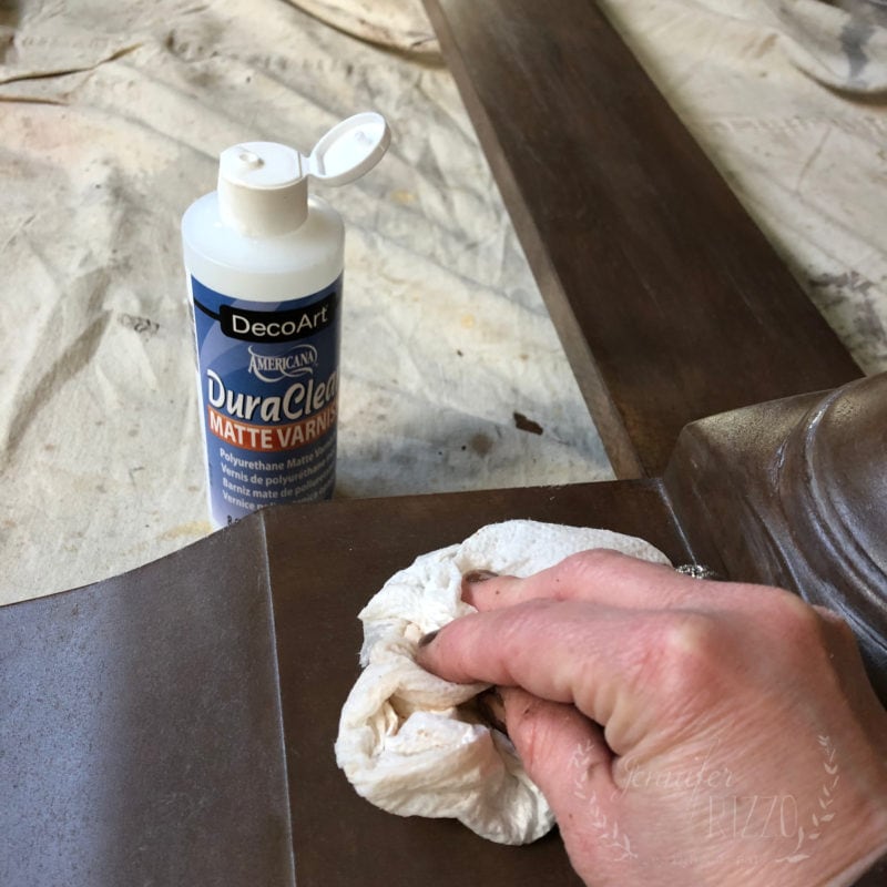 How to Seal Painted Furniture Paste wax vs. Polyacrylic sealers