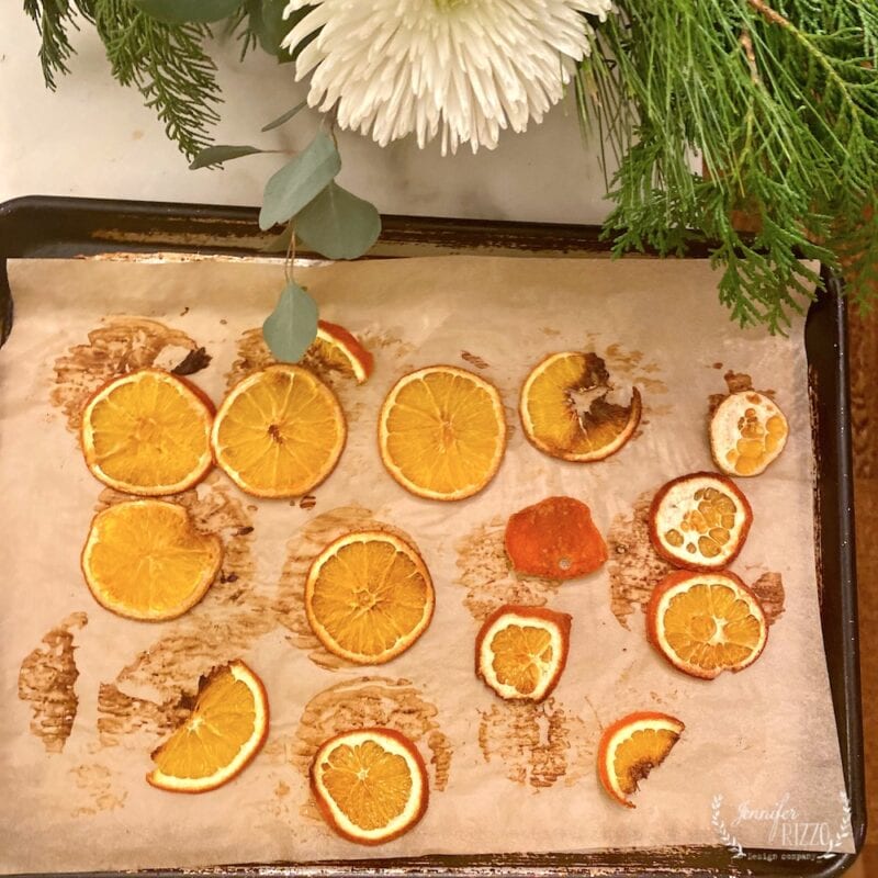 Best Dried Orange Slices- Oven or Dehydrator - Ella Claire & Co.