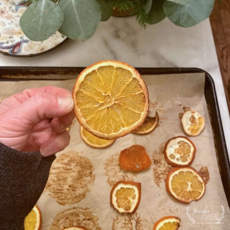 How to Dry Orange Slices in the Oven