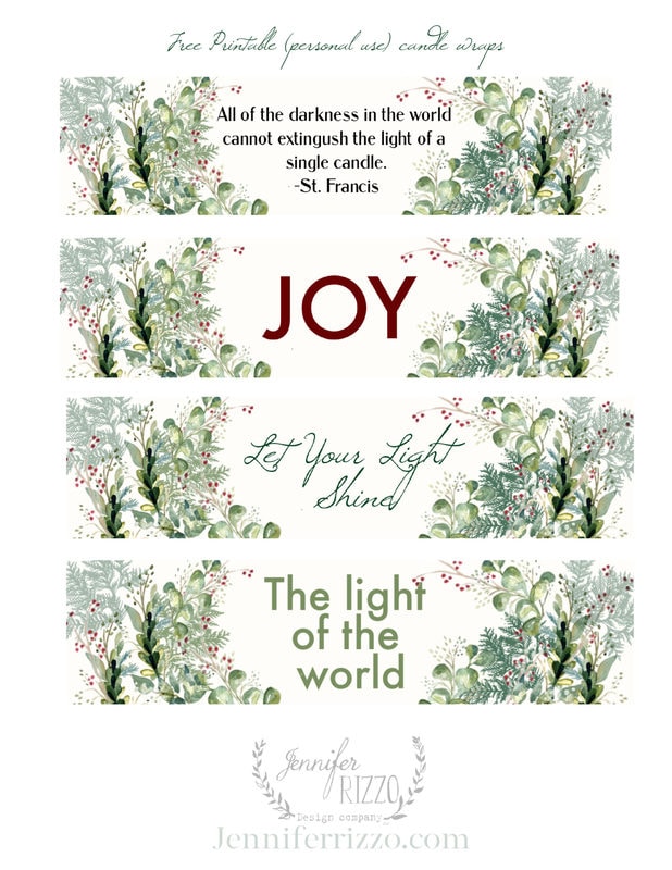 Hand-Twisted Taper Candles and Free Candle Wrap Printable - Jennifer Rizzo