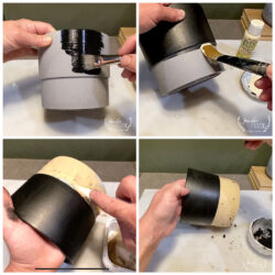 Painting Plastic Pots to Look Like Ceramic - Jennifer Rizzo