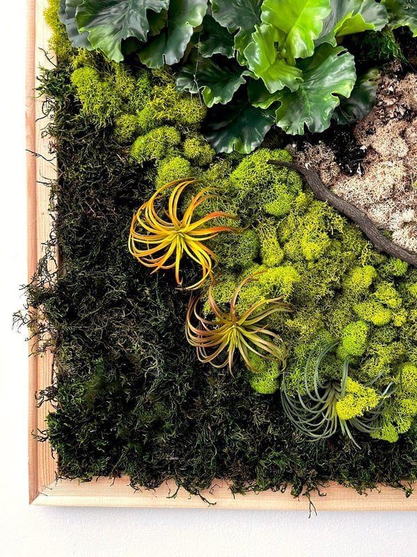 Make a Really Cool Abstract Moss Wall Art Canvas Jennifer Rizzo
