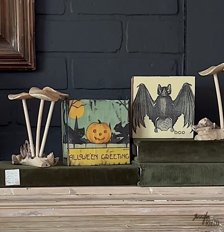 Halloween art boxes