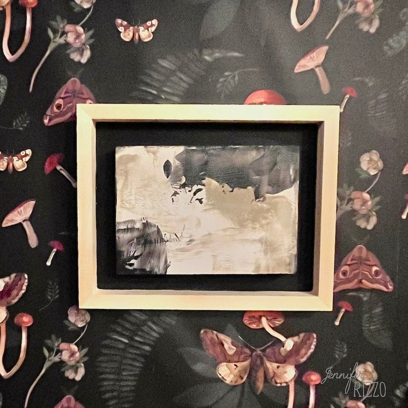 Easy DIY Floating Frame for Artwork Jennifer Rizzo