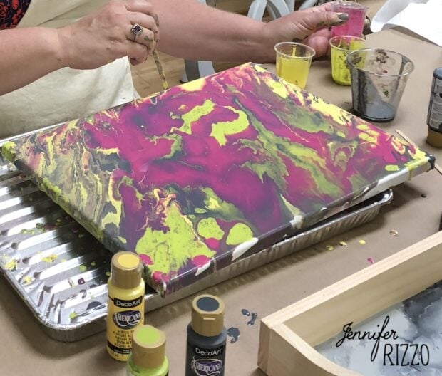How To Do Acrylic Paint Pouring-For Beginners - Jennifer Rizzo