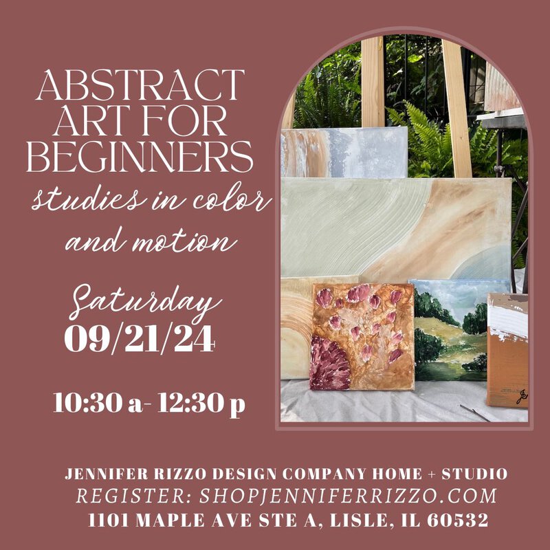 Art Workshops in the Lisle Studio - Jennifer Rizzo